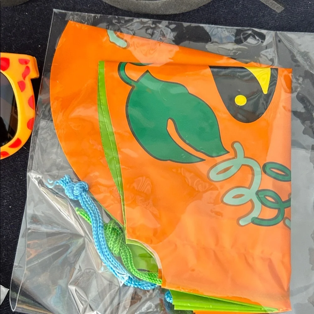 Vibrant Orange Kids Sunglasses